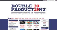 Desktop Screenshot of double19productions.com